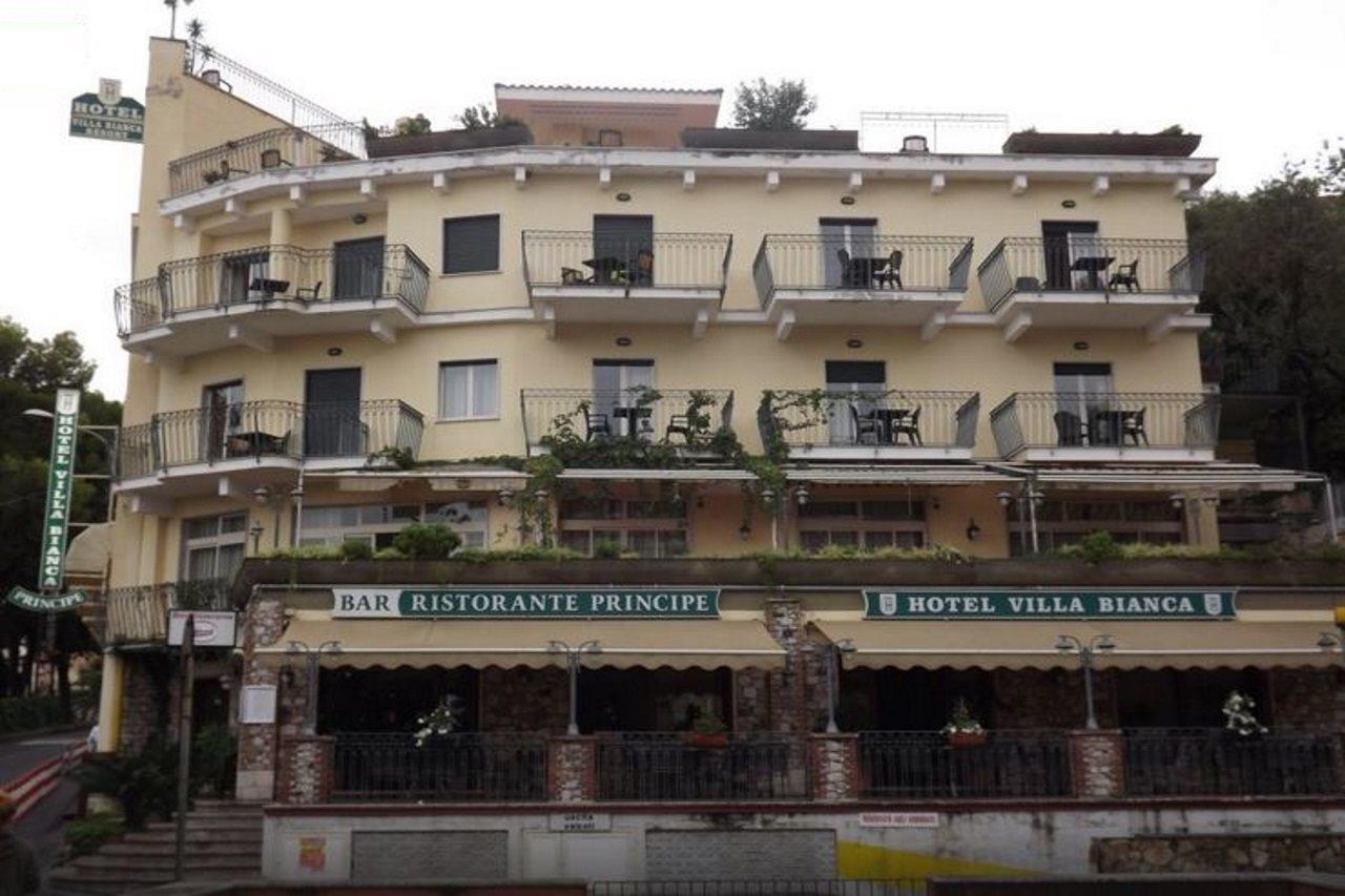 Hotel Villa Bianca Resort Taormina Exterior foto