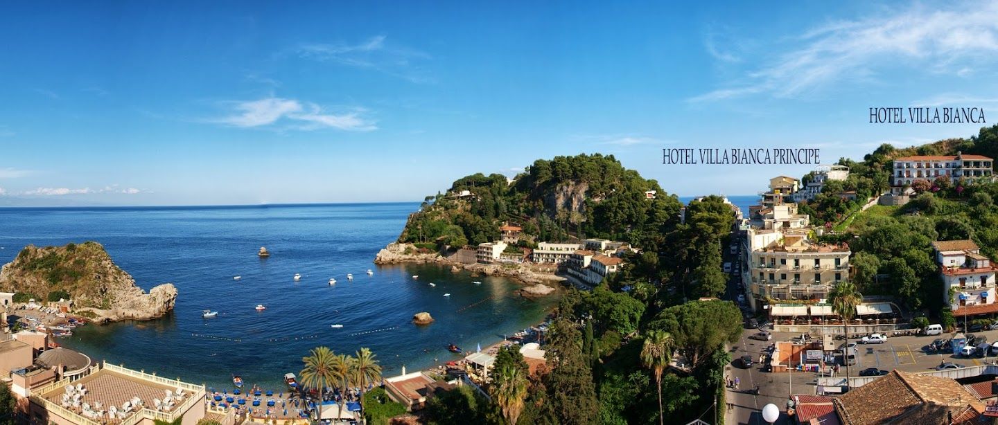 Hotel Villa Bianca Resort Taormina Exterior foto