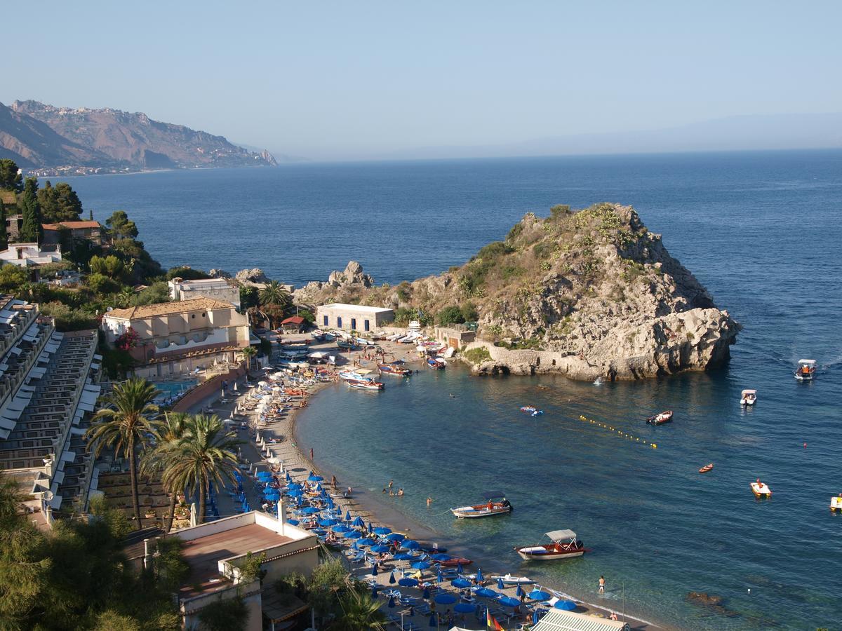 Hotel Villa Bianca Resort Taormina Exterior foto